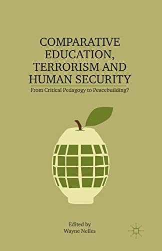 Cover for Comparative Education, Terrorism and Human Security