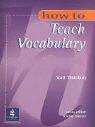 Cover for How to Teach Vocabulary