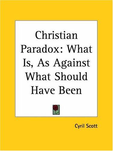 Cover for Christian Paradox