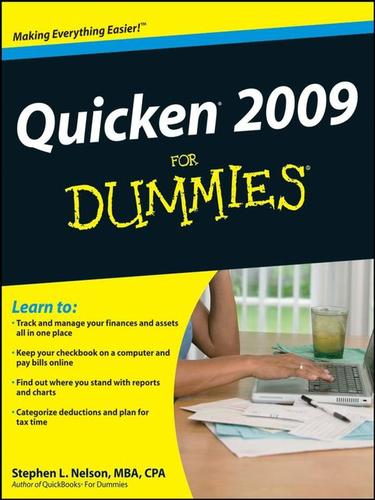 Cover for Quicken 2009 For Dummies®