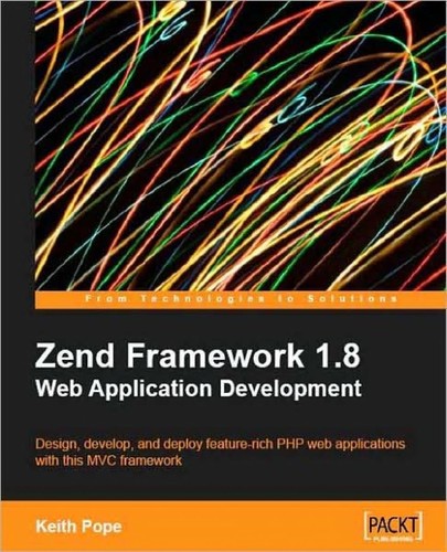 Cover for Zend Framework 1.8 Web application development