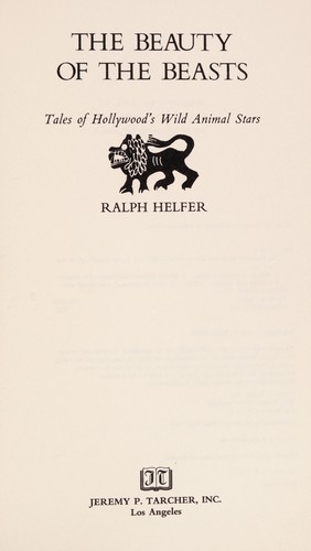 Cover for The Beauty of Beasts