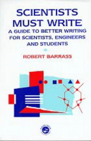 Cover for Scientists Must Write