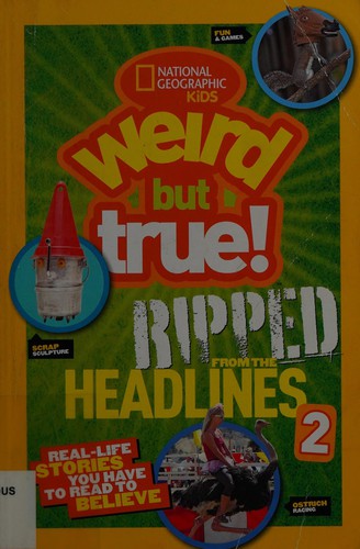 Cover for Weird but true!