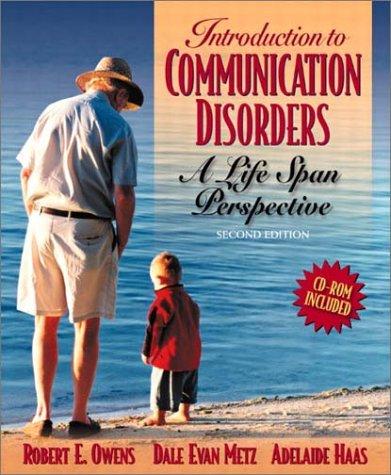 Cover for Introduction to communication disorders