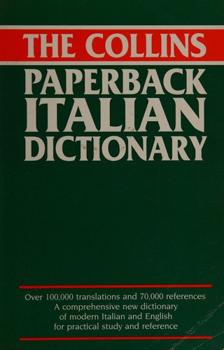 Cover for The Collins paperback Italian dictionary