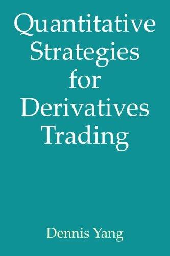 Cover for Quantitative Strategies for Derivatives Trading