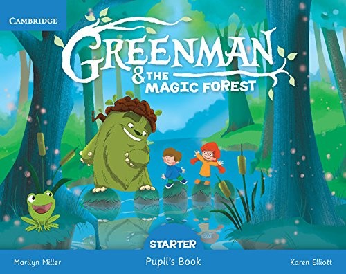 Cover for GREENMAN AND THE MAGIC FOREST STARTER PUPIL'S BOOK WITH STICKERS AND POP-OUTS