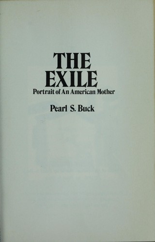 Cover for The exile