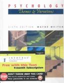 Cover for Concept charts for study and review for "Psychology : themes and variations"