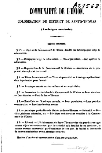 Cover for Amérique Centrale.