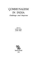 Cover for Communalism in India
