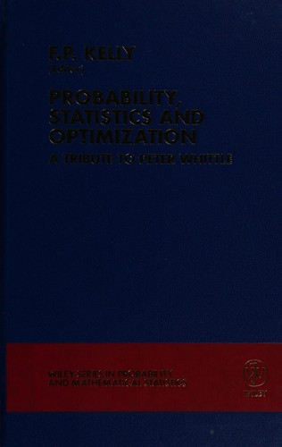 Cover for Probability, statistics, and optimisation