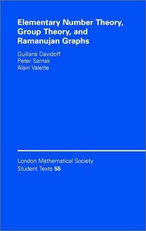 Cover for Elementary Number Theory, Group Theory and Ramanujan Graphs (London Mathematical Society Student Texts)