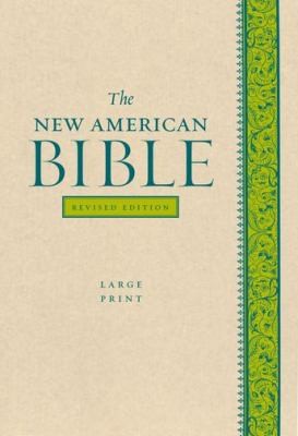 Cover for New American BibleNABRELarge Print