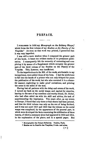 Cover for Synopsis of American wasps