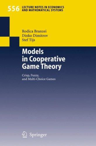 Cover for Models in Cooperative Game Theory