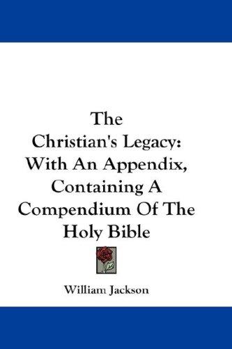 Cover for The Christian's Legacy