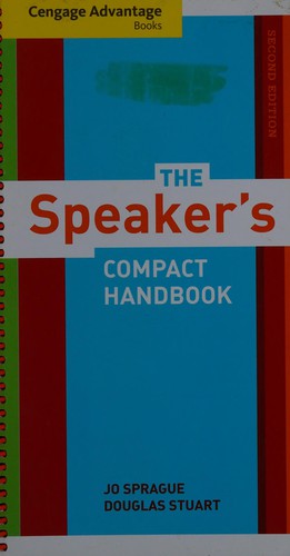 Cover for The speaker's compact handbook