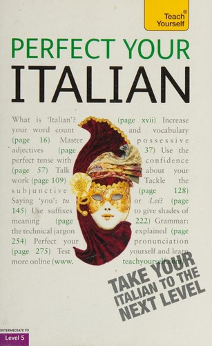 Cover for Perfect Your Italian