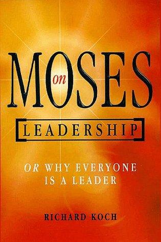 Cover for Moses on Leadership