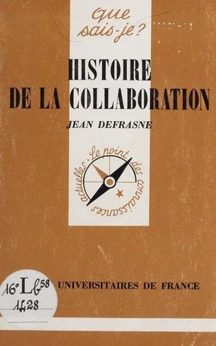 Cover for Histoire de la collaboration.