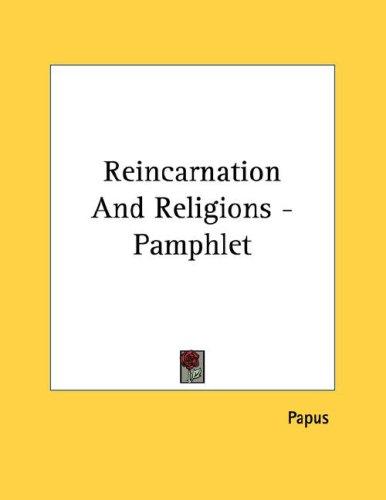 Cover for Reincarnation And Religions - Pamphlet