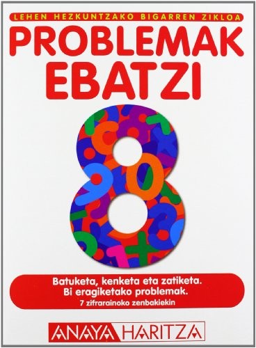 Cover for Problemak ebatzi 8.