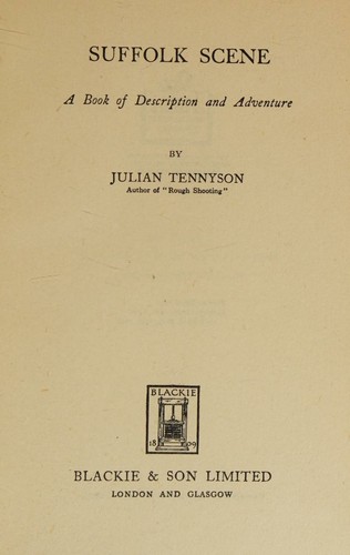 Cover for Suffolk Scene