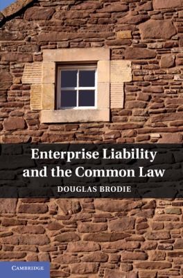 Cover for Enterprise Liability And The Common Law