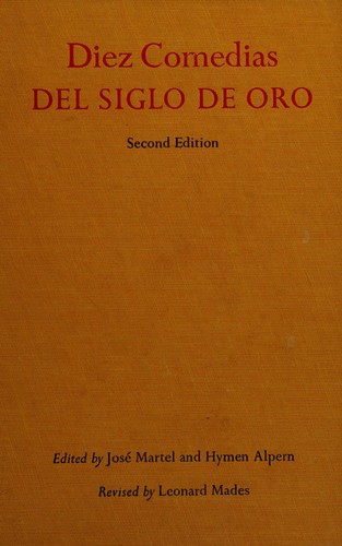 Cover for Diez comedias del Siglo de Oro