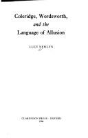 Cover for Coleridge, Wordsworth, and the language of allusion