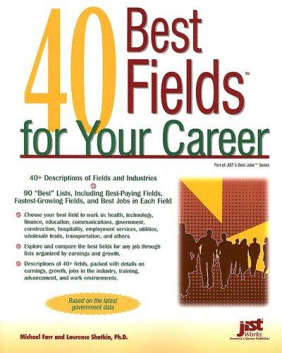 Cover for 40 Best Fields for Your Career