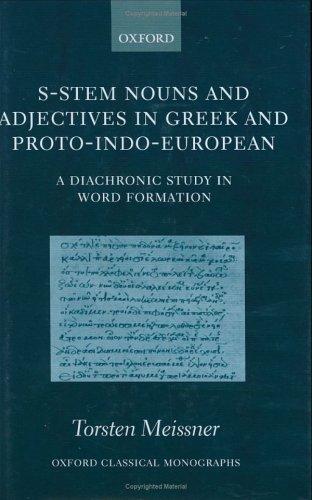 Cover for S-system nouns and adjectives in Greek and Proto-Indo-European