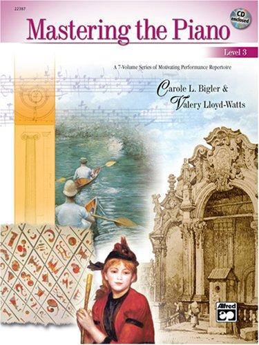 Cover for Mastering the Piano 3 (Alfred Masterwork Edition)