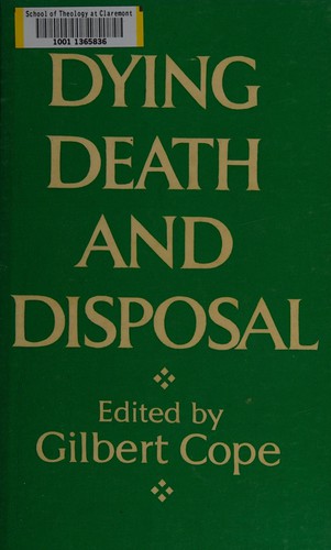 Cover for Dying, death and disposal