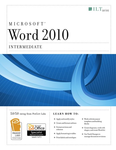 Cover for Word 2010