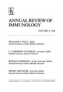 Cover for Annual Review of Immunology