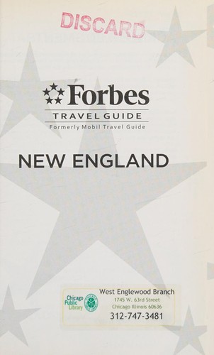 Cover for New England