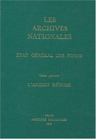 Cover for Les Archives nationales