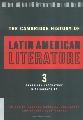 Cover for The Cambridge history of Latin American literature