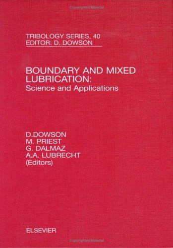 Cover for Boundary and Mixed Lubrication