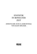 Cover for Statistik in bewegter Zeit