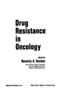 Cover for Drug resistance in oncology