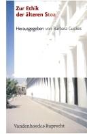 Cover for Zur Ethik der  alteren Stoa