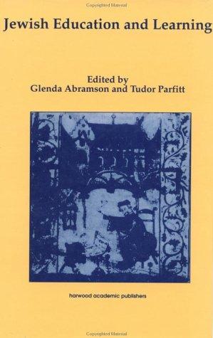 Cover for Jewish education and learning