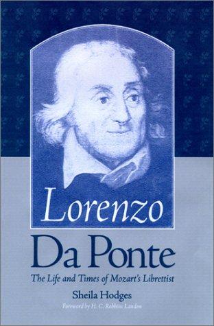 Cover for Lorenzo Da Ponte