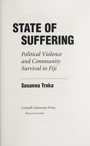 Cover for State of suffering