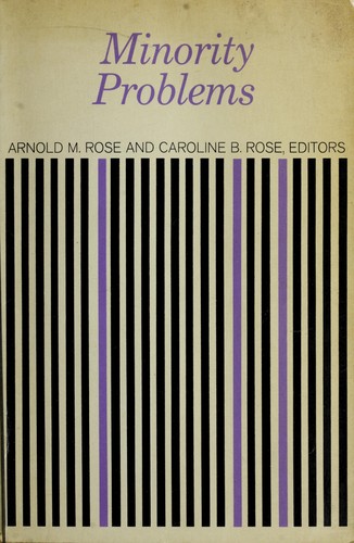 Cover for Minority problems