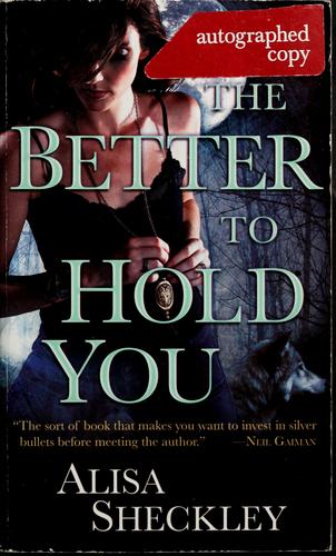 Cover for The better to hold you